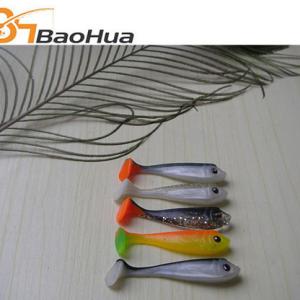 65mm 3.5g PVC T-Tail Soft Plastic Fishing Lures | Bionic Swimbait with OEM/ODM Service