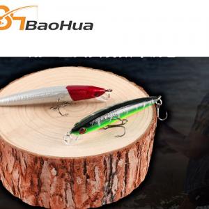 Factory Custom 90MM 6.5G UV Effect Hard Minnow Fishing Lure Sea Bass Trout Saltwater Fishing