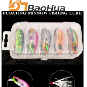 5PCS/Box Fishing Lures Set Metal Spoons Hard Soft Bait Spinner Baits Fish Treble Hooks Tackle Bass Wire Plier