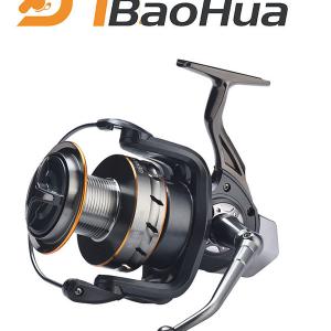 8000 Fishing Reel Spinning 4.9:1 High Speed 100% 13+1BB Free Fishing Tackle Samples Spinning Fishing Reel Saltwater