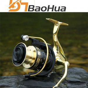 Genuine Full Metal Spinning Reel for Sea & Stream Fishing Hand Rod with Lure for Effective Sea Rod Casting