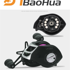 Strong Magnetic Brake System Water Drop Reels 8kg Drag 7.2:1 Gear Ratio Baitcaster Freshwater Baitcast Fishing Reel