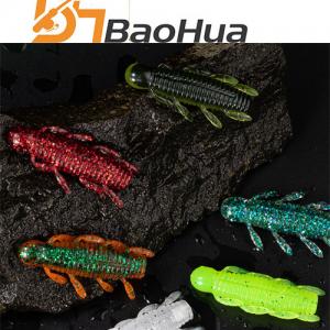 BaoHua Topwater Frog Lure 12g Soft Fishing Silicone Frogs River Lake Stream Durable PVC Plastic Frog Bait 