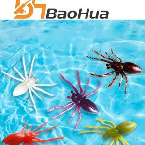 Bionic Sandwich Spider Soft Bait | TPR Fishing Lure 55mm 6.05g with Hook Set